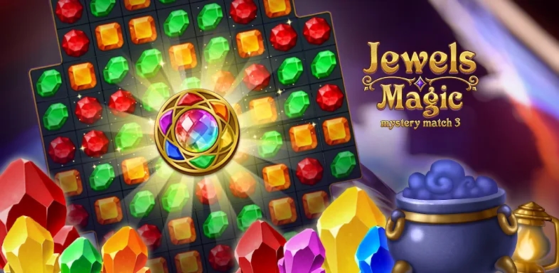 Jewels Magic: Mystery Match3 screenshots
