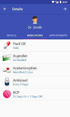 Pill Reminder and Med Tracker screenshots