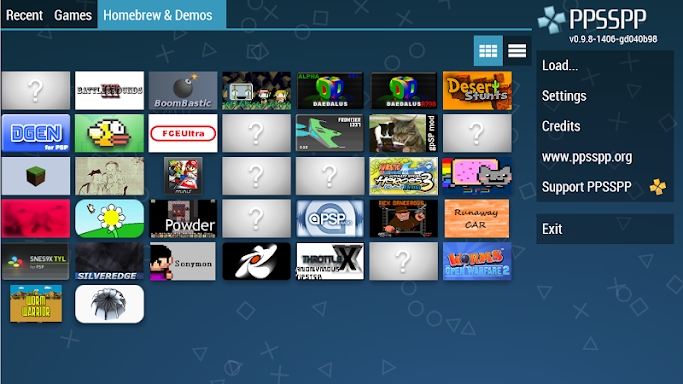 PPSSPP - PSP emulator screenshots