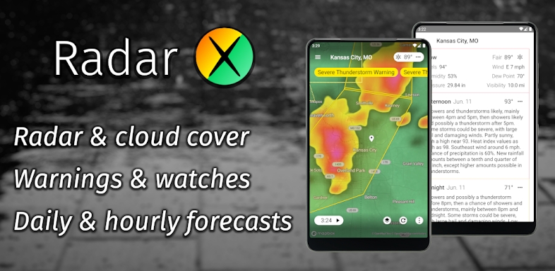 RadarX: Weather Radar/Forecast screenshots