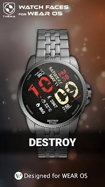 Destroy Watch Face screenshots