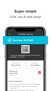 HonkMobile: Pay for Parking screenshots