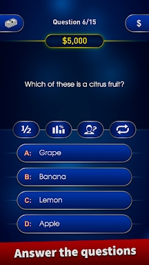 Millionaire 2023 Trivia Quiz screenshots