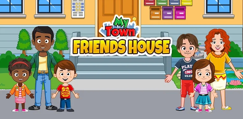 My Town - Friends House game screenshots