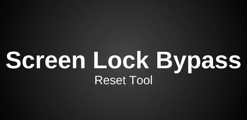 Screen Lock Bypass Reset screenshots