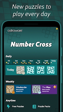 Astraware Number Cross screenshots