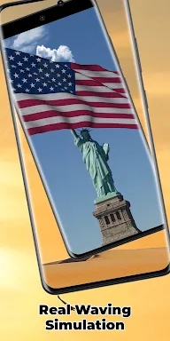 US Flag Live Wallpaper screenshots
