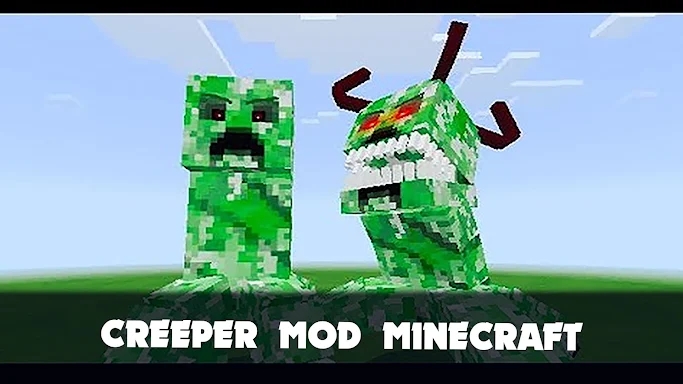 Creeper Mod for Minecraft PE screenshots