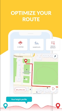 Bike Citizens Cycling App GPS screenshots