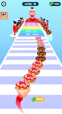 Donut Stack: Doughnut Game screenshots