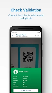 Ticket Validator screenshots