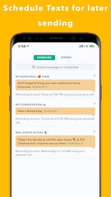 Hit Em Up: Mass Text Bulk SMS screenshots