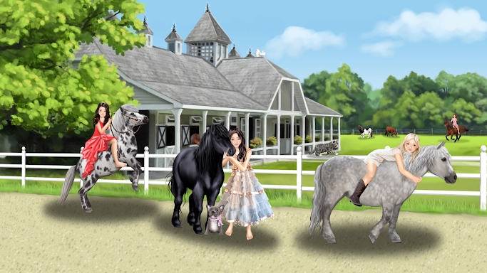 Pony and rider dress-up fun screenshots