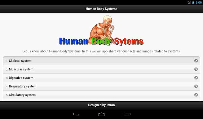 Human Body System screenshots