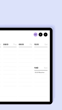 Tweek Weekly Calendar, Planner screenshots