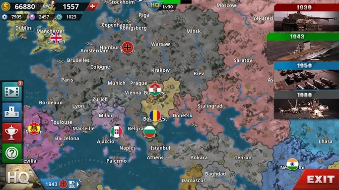 World Conqueror 4-WW2 Strategy screenshots