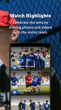 TeamSnap: manage youth sports screenshots