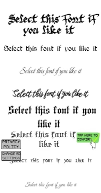 Lettering Font Design screenshots