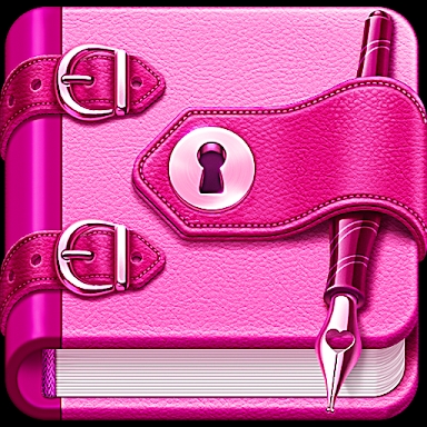 Diary with lock screenshots