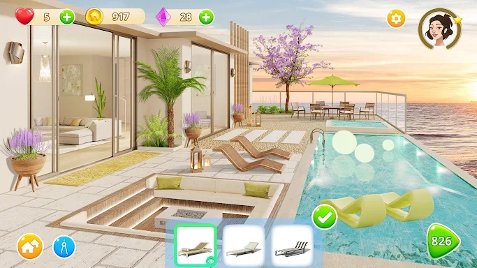 Homematch Home Design Games screenshots