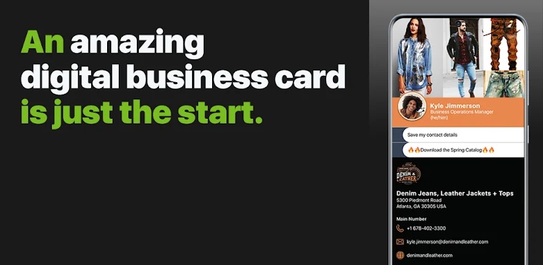 Switchit Digital Business Card screenshots