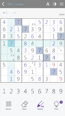 Sudoku classic screenshots