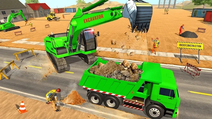 Heavy Excavator Simulator Game screenshots
