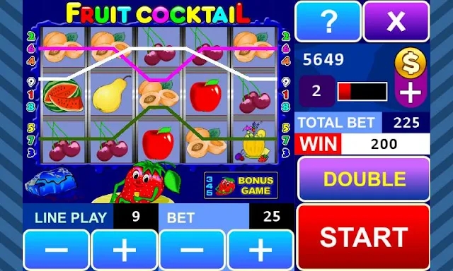 Fruit Cocktail Slot screenshots