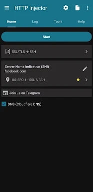 HTTP Injector (SSH/UDP/DNS)VPN screenshots