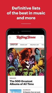 Rolling Stone Magazine screenshots