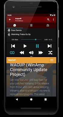 Ampwifi Winamp Remote screenshots