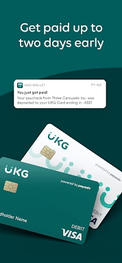 UKG Wallet screenshots