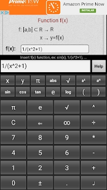 Integral calculator screenshots