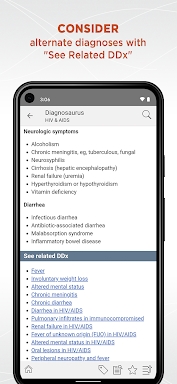 Diagnosaurus DDx screenshots