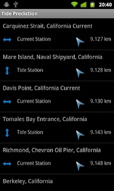 Tide Prediction screenshots