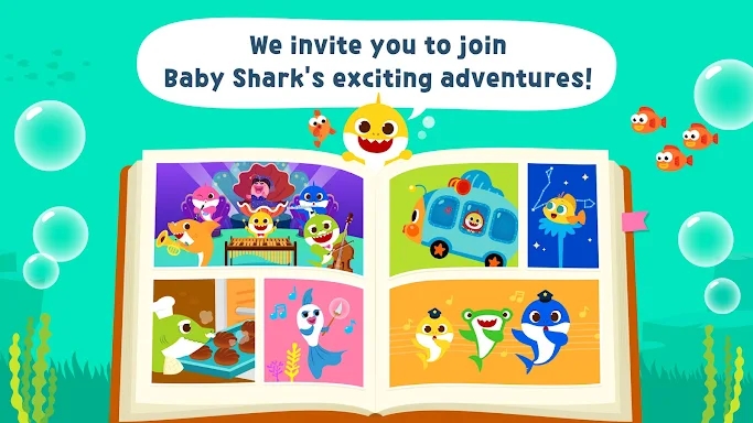 Pinkfong Baby Shark Storybook screenshots