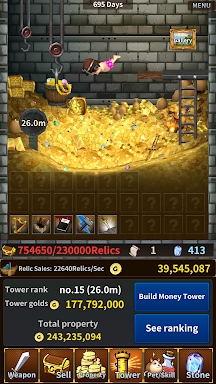 Money Tower Saga (Idle RPG) screenshots