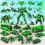 Multi Animal Robot Car Games icon