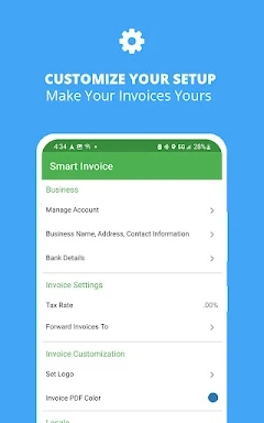 Smart Invoice: Email Invoices screenshots