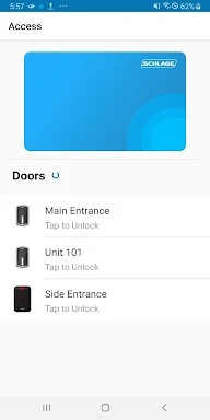 Schlage Mobile Access screenshots