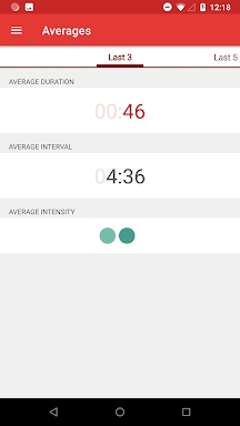 Contractions Timer for Labor screenshots