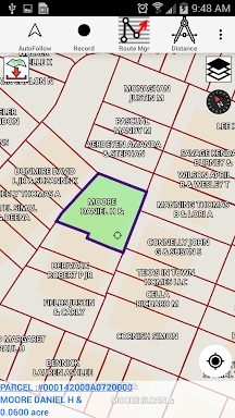 Hunting Gps Maps w/ Property L screenshots