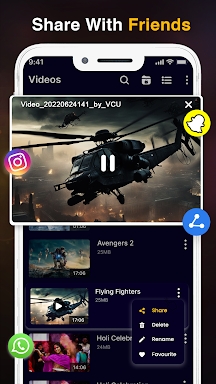Video Player All in One VPlay screenshots