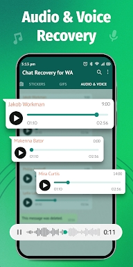 Recover WA deleted messages screenshots