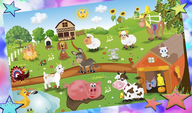 Well-fed farm (for kids) screenshots
