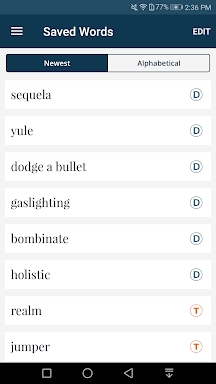 Dictionary - Merriam-Webster screenshots