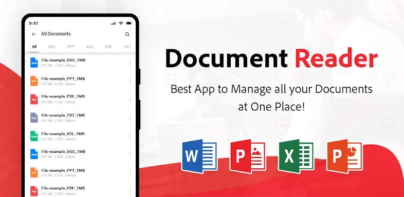 Document Reader PDF Word & XLS screenshots