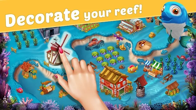 Reef Rescue: Match 3 Adventure screenshots