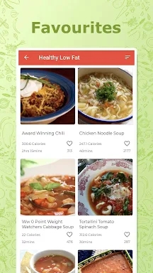 Healthy Recipes screenshots