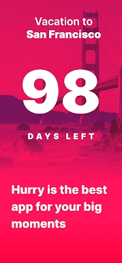 Hurry - Day Countdown & Widget screenshots